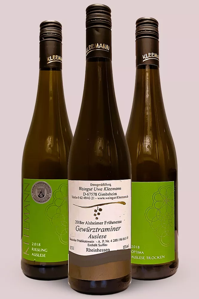 Weingut Kleemann, Gimbsheim, Lagenweine Alsheimer Frühmesse