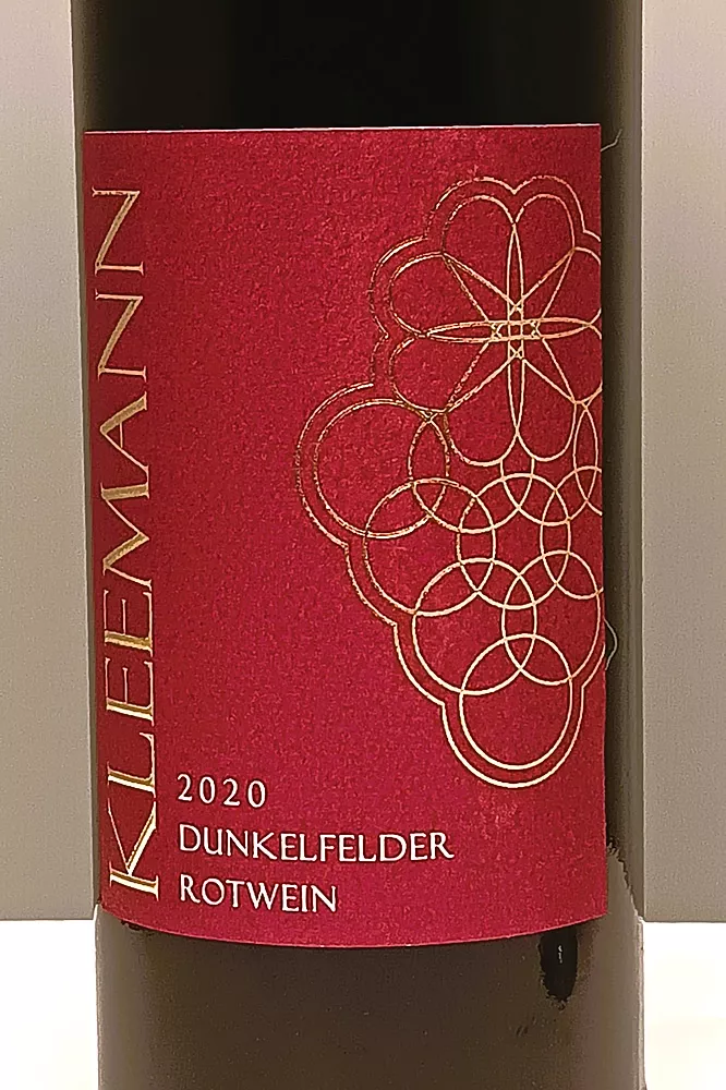 Weingut Uwe und Matthias Kleemann GbR - 
2020er Dunkelfelder Rotwein lieblich
