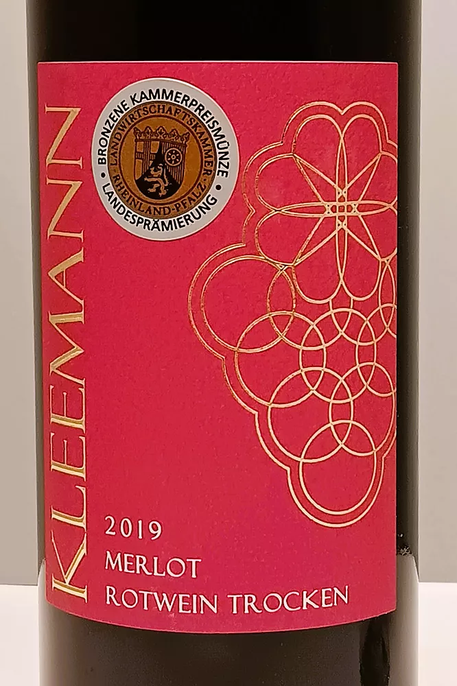 Weingut Uwe und Matthias Kleemann GbR - 2019er Merlot Rotwein trocken