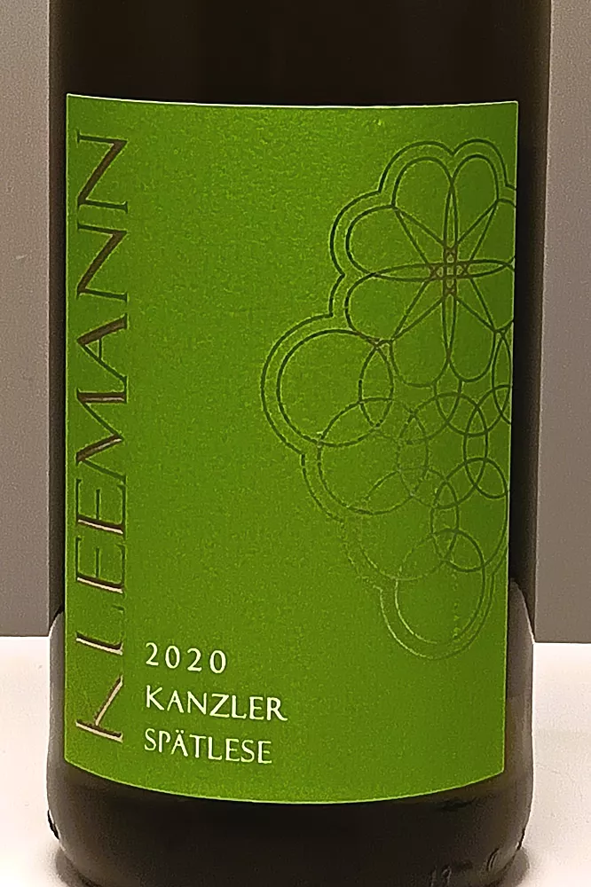 Weingut Uwe und Matthias Kleemann GbR - 2020er Kanzler Spätlese Guntersblumer Kreuzkapelle