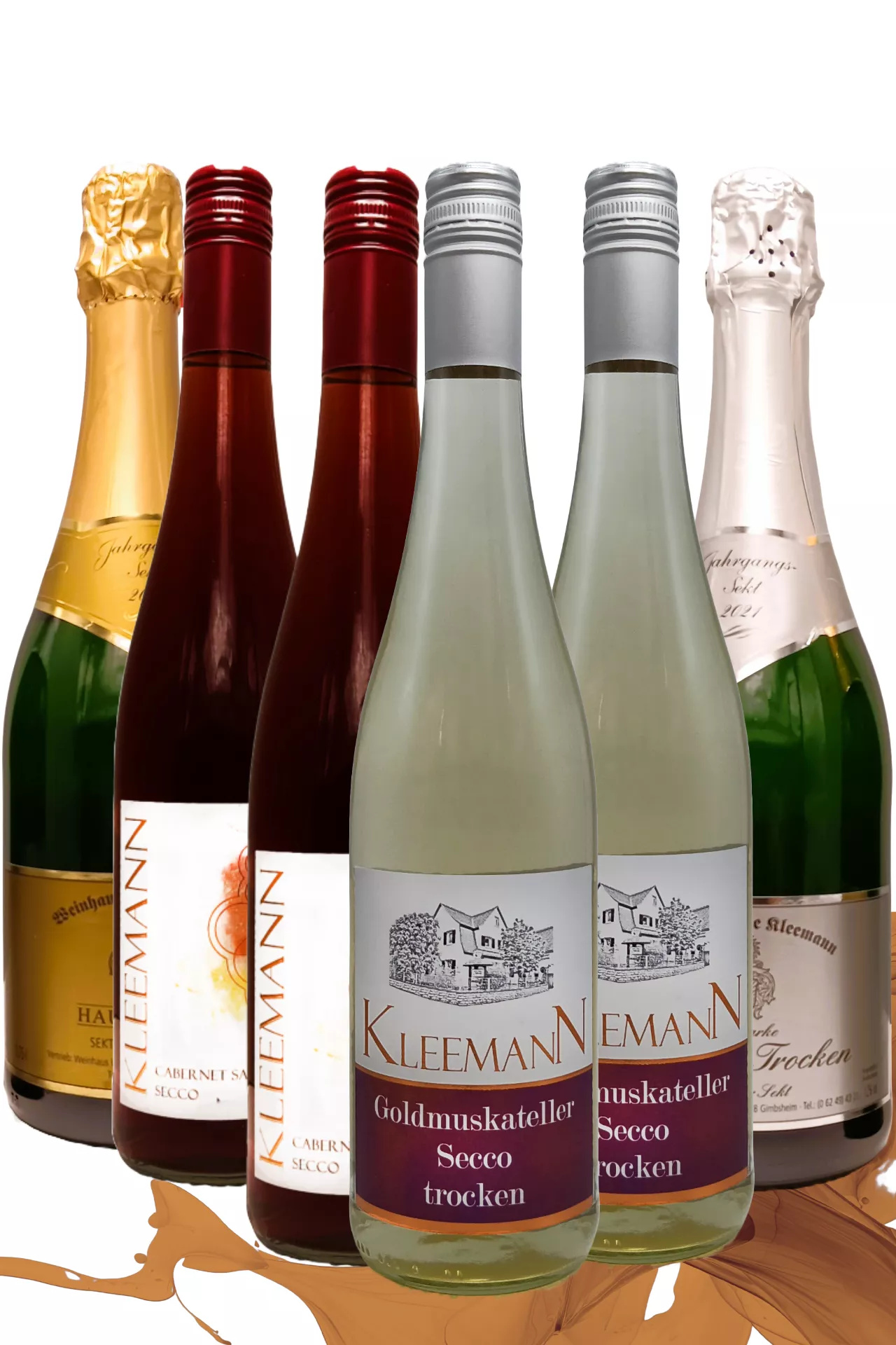 Weingut Uwe und Matthias Kleemann GbR - Prickelnde Kiste 6 Flaschen