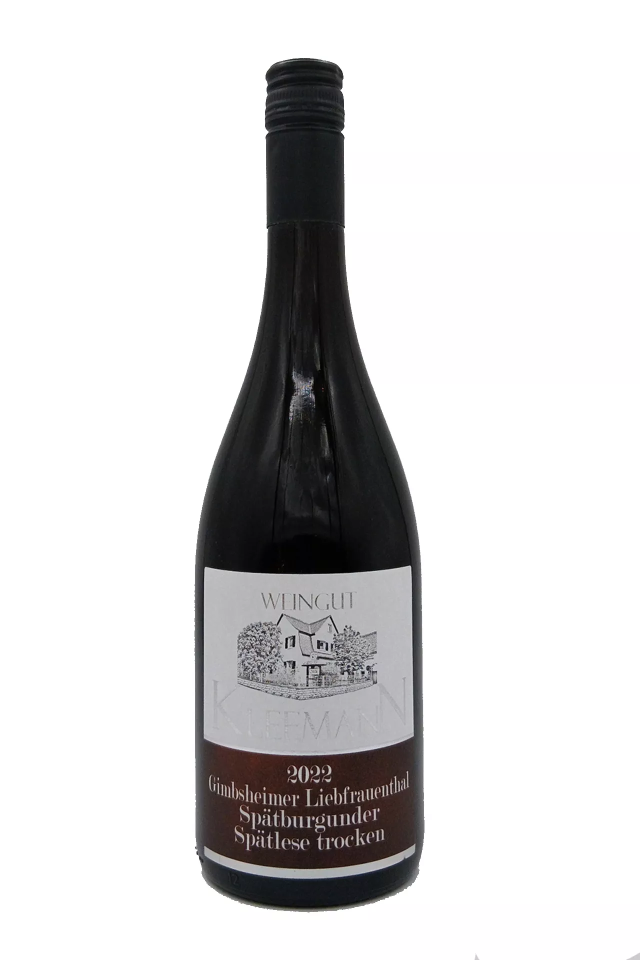 Weingut Uwe und Matthias Kleemann GbR - 2022er Gimbsheimer Liebfrauenthal Spätburgunder Rotwein Spätlese trocken